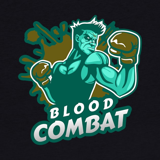 BLOOD COMBAT GAMER by DesignwithYunuk